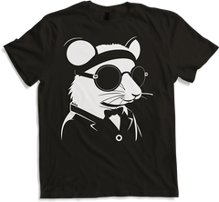 Produktbild von T-Shirt Lustige ausgefallene Ratten mit Sonnenbrille Haustier Ratte