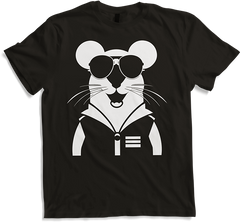 Produktbild von T-Shirt Lustige ausgefallene Ratten mit Sonnenbrille Haustier Ratte