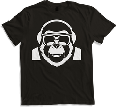 Produktbild von T-Shirt Lustiger Affe trägt Sonnenbrille Cool Monkey