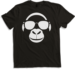 Produktbild von T-Shirt Lustiger Affe trägt Sonnenbrille Fun Monkey