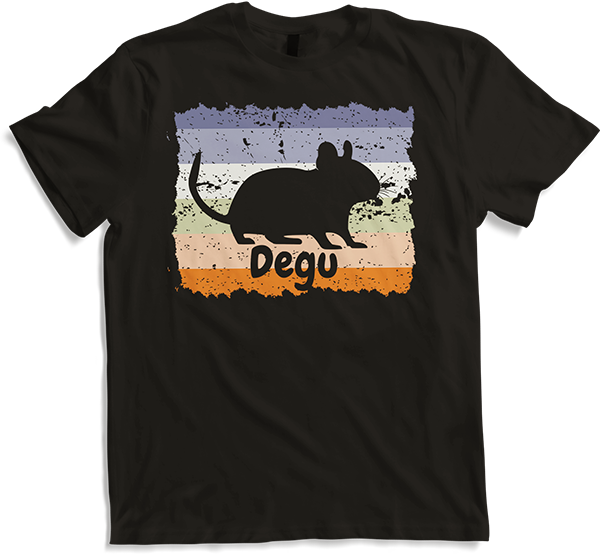 Produktbild von T-Shirt Lustiger Degu Spruch Sprüche für Deguhalter Octodon Degus