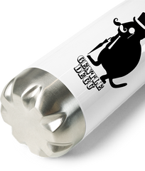 Produktbild vom Boden der Thermoflasche Lustiger Gentleman Degu | Gentle Degus | Geschenk Deguhalter