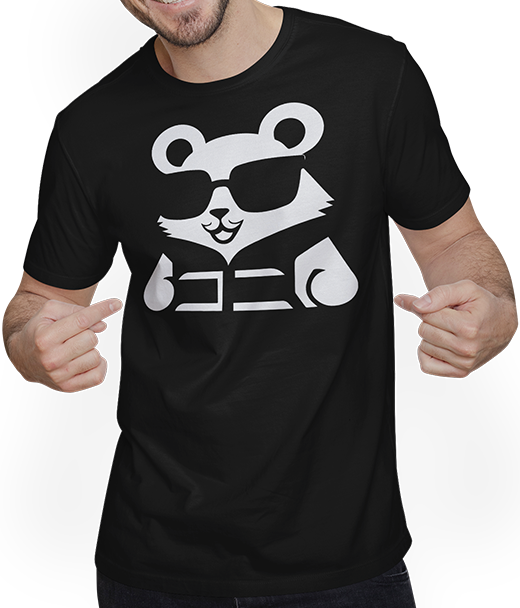 Produktbild von T-Shirt mit Mann Lustiger Hamster mit Sonnenbrille Hamster