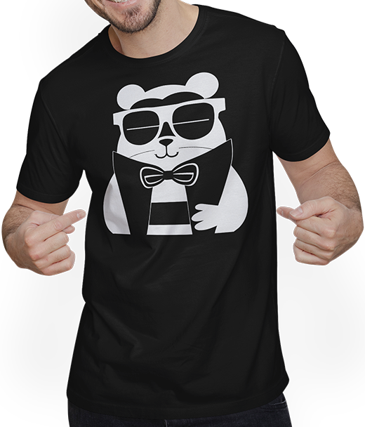 Produktbild von T-Shirt mit Mann Lustiger Hamster mit Sonnenbrille Hamster