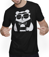 Produktbild von T-Shirt mit Mann Lustiger Hamster mit Sonnenbrille Hamster