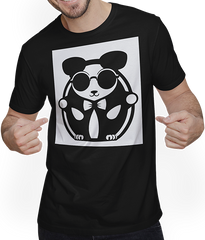 Produktbild von T-Shirt mit Mann Lustiger Hamster mit Sonnenbrille Hamster