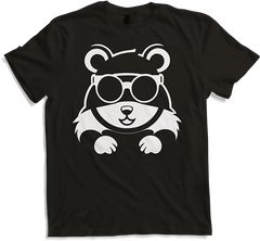 Produktbild von T-Shirt Lustiger Hamster mit Sonnenbrille Hamster