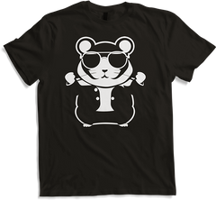 Produktbild von T-Shirt Lustiger Hamster mit Sonnenbrille Hamster