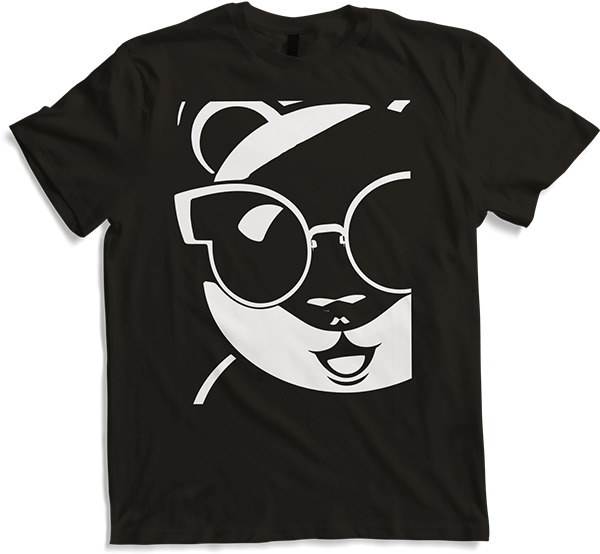 Produktbild von T-Shirt Lustiger Hamster mit Sonnenbrille Hamster