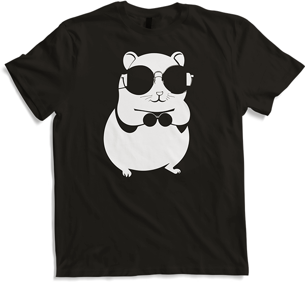 Produktbild von T-Shirt Lustiger Hamster mit Sonnenbrille Hamster