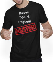 Produktbild von T-Shirt mit Mann Lustiger Meister Spruch | Lustiger Handwerker Spruch