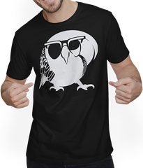 Produktbild von T-Shirt mit Mann Lustiger Vogel mit Sonnenbrille Cool Bourke's Sittich