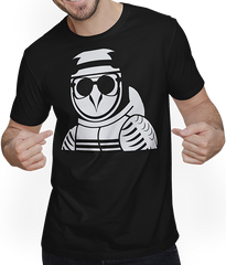 Produktbild von T-Shirt mit Mann Lustiger Vogel mit Sonnenbrille Cool Bourke's Sittich