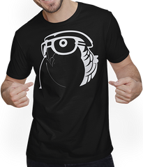 Produktbild von T-Shirt mit Mann Lustiger Vogel mit Sonnenbrille Cool Bourke's Sittich