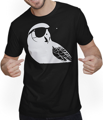 Produktbild von T-Shirt mit Mann Lustiger Vogel mit Sonnenbrille Cool Bourke's Sittich