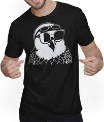 Produktbild von T-Shirt mit Mann Lustiger Vogel mit Sonnenbrille Cool Bourke's Sittich