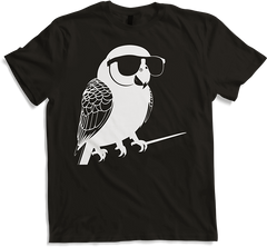 Produktbild von T-Shirt Lustiger Vogel mit Sonnenbrille Cool Bourke's Sittich
