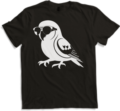 Produktbild von T-Shirt Lustiger Vogel mit Sonnenbrille Cool Bourke's Sittich