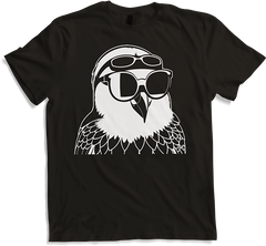 Produktbild von T-Shirt Lustiger Vogel mit Sonnenbrille Cool Bourke's Sittich