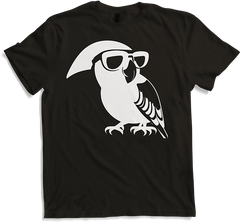 Produktbild von T-Shirt Lustiger Vogel mit Sonnenbrille Cool Bourke's Sittich