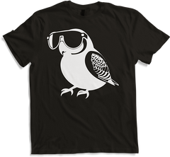 Produktbild von T-Shirt Lustiger Vogel mit Sonnenbrille Cool Bourke's Sittich