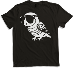 Produktbild von T-Shirt Lustiger Vogel mit Sonnenbrille Cool Bourke's Sittich