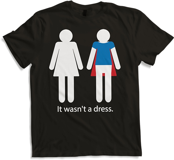Produktbild von T-Shirt Lustiger femininistischer Spruch | Superhelden-Frauen-Schild | für Mädchen