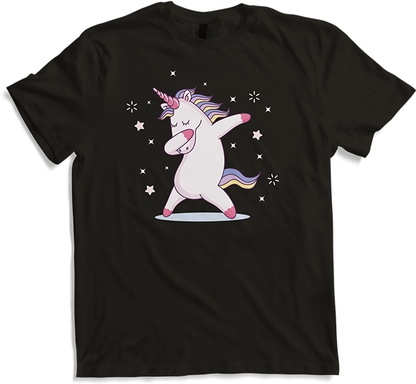 Produktbild von T-Shirt Lustiges Dab Einhorn | Dabbing Unicorn Geschenk | Regenbogen
