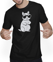 Produktbild von T-Shirt mit Mann Lustiges Eichhörnchen mit Sonnenbrille, Eichhörnchen