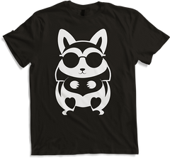 Produktbild von T-Shirt Lustiges Eichhörnchen mit Sonnenbrille, Eichhörnchen