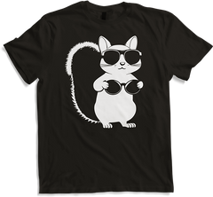 Produktbild von T-Shirt Lustiges Eichhörnchen mit Sonnenbrille, Eichhörnchen