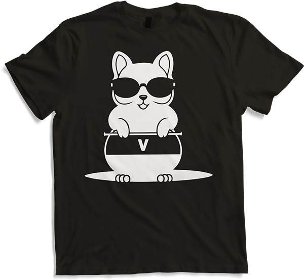Produktbild von T-Shirt Lustiges Eichhörnchen mit Sonnenbrille, Eichhörnchen