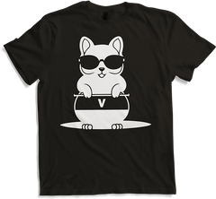 Produktbild von T-Shirt Lustiges Eichhörnchen mit Sonnenbrille, Eichhörnchen