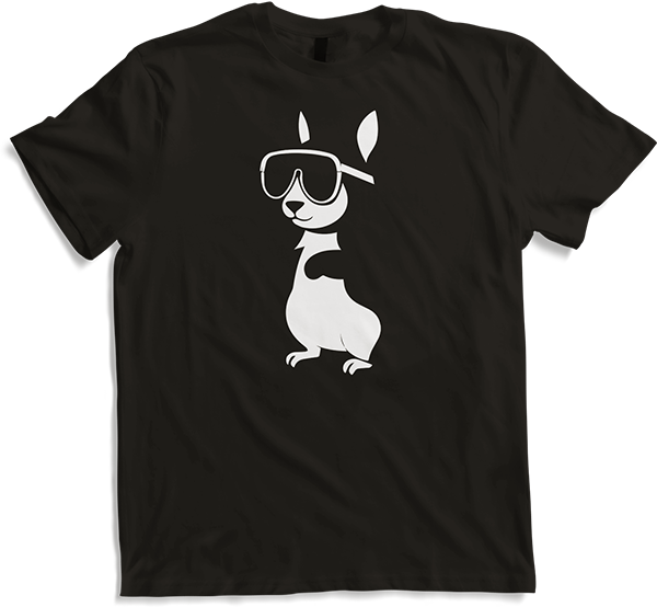 Produktbild von T-Shirt Lustiges Eichhörnchen mit Sonnenbrille, Eichhörnchen