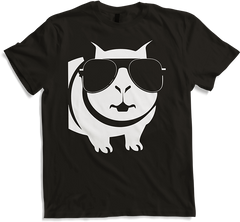 Produktbild von T-Shirt Lustiges Meerschweinchen mit Sonnenbrille Meerschweinchen