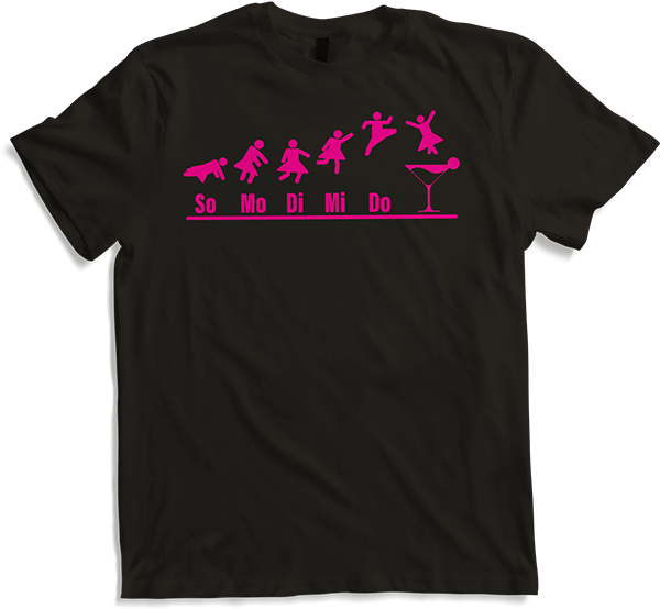 Produktbild von T-Shirt Margarita Woche Frauen Endlich Freitag Damen Cocktail