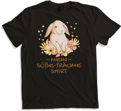 Produktbild von T-Shirt Mein Süße-Träume Shirt Schlafshirt Mädchen Jungen Kaninchen