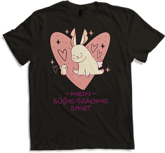 Produktbild von T-Shirt Mein Süße-Träume Shirt Schlafshirt Mädchen Jungen Kaninchen