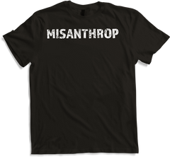 Produktbild von T-Shirt Misanthrop Menschenhass Hardcore Misanthropen Sprüche