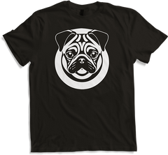 Produktbild von T-Shirt Mops mit E-Gitarre Musiker Lustiger Gitarrist