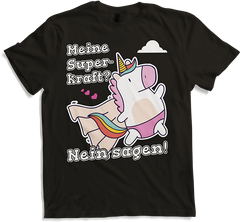 Produktbild von T-Shirt NEIN Einhorn Lustiger frecher Spruch für Mädchen & Teenager