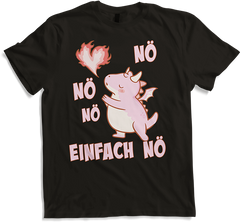 Produktbild von T-Shirt NÖ Drache | Lustiger Cooler Spruch | Für Mädchen & Teenager