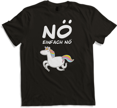 Produktbild von T-Shirt NÖ Einhorn | Lustiger Cooler Spruch | Für Mädchen & Jungs