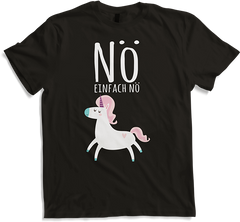 Produktbild von T-Shirt NÖ Einhorn | Lustiger Cooler Spruch | Für Mädchen & Teenager
