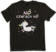 Produktbild von T-Shirt NÖ Einhorn | Lustiger Cooler Spruch | Für Mädchen Teenager