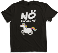 Produktbild von T-Shirt NÖ Einhorn | Lustiger Cooler Spruch | Für Mädchen & Teenager