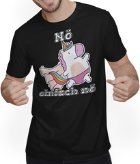 Produktbild von T-Shirt mit Mann NÖ Einhorn | Lustiger frecher Spruch für Mädchen & Teenager