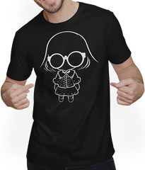 Produktbild von T-Shirt mit Mann Niedliche Anime Mädchen Gothic Manga Märchen Sonnenbrille