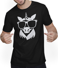 Produktbild von T-Shirt mit Mann Niedliche Anime Mädchen Gothic Manga Märchen Sonnenbrille