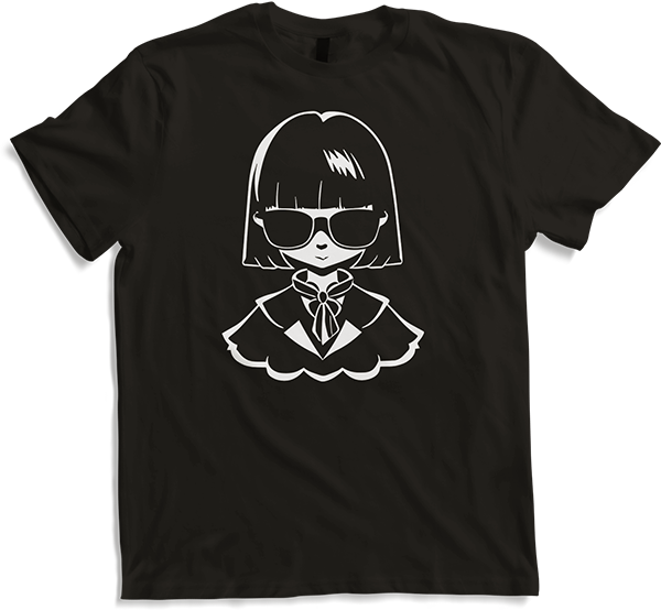 Produktbild von T-Shirt Niedliche Anime Mädchen Gothic Manga Märchen Sonnenbrille